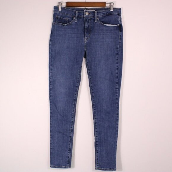 Levis 311 Jeans Womens 30x30 Blue Shaping Skinny Preppy Stretch, Fits 31x28.75 - Picture 1 of 14
